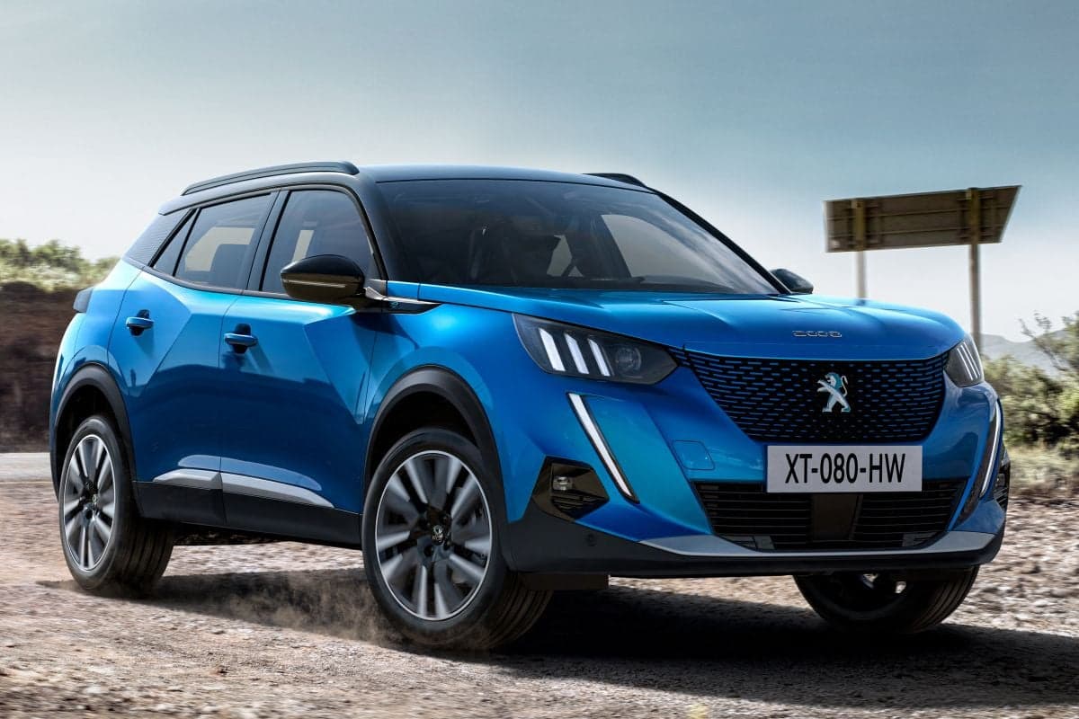Voorbeeld van het model PEUGEOT 2008; niet de aangeboden auto